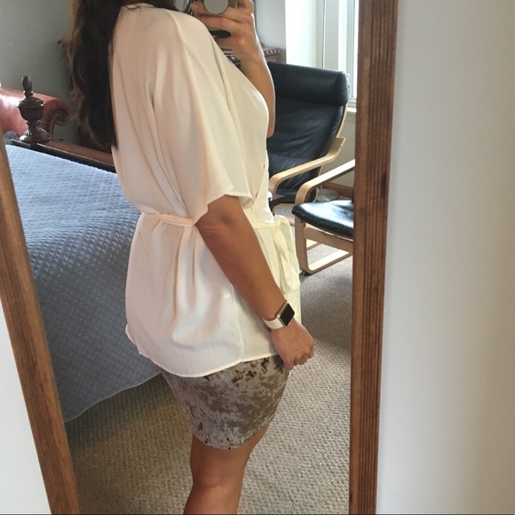 URBAN OUTFITTERS KIMONO WRAP TUNIC TOP - Picture 5 of 7